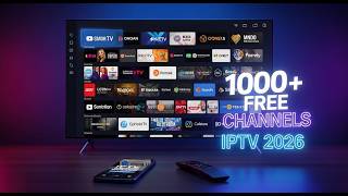 Free IPTV Live 2026 | Watch 1000  Channels Without Subscription