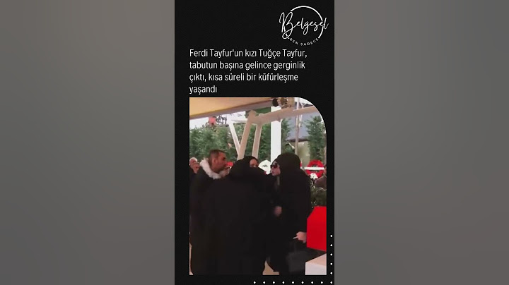 Ferdi Tayfur'un cenazesinde gerginlik