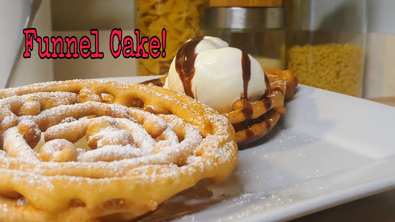 Amazing Theme Park Funnel Cakes!