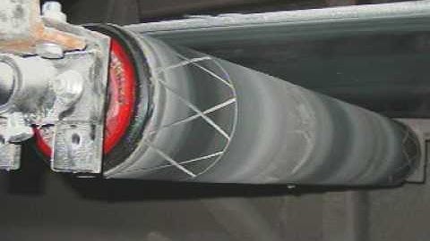 Con lăn chống lệch băng tải Tru-Trac Nam Phi