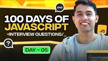 100 Days of JavaScript Coding Challenges || Day #5