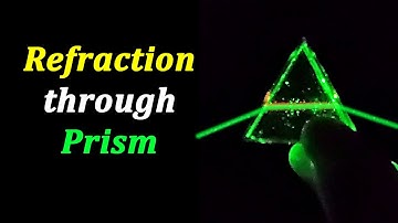 Refraction of Light through a Prism || in Hindi for Class 10
