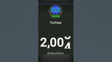 2k subscribers live count | 2k subscribers live counting | live subscribers count | #shorts Tech4ap