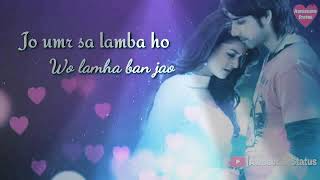 New whatsapp status ๐๐๐ jo umr sa lamba ho wo lamha ban joa ๐๐๐