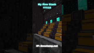 Donut Smp Stash, Rate My New Stash? #minecraft #donutsmp #gaming #cpvp #fun #stash