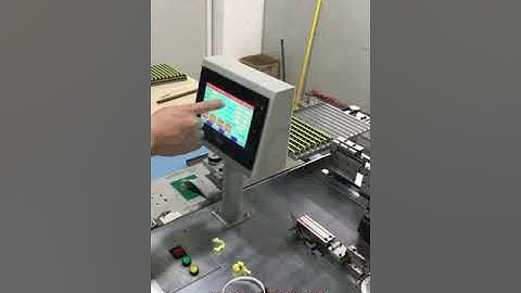 Magnetic core assembly machine  - transformer PLC controller magnetic core machine adjustment video