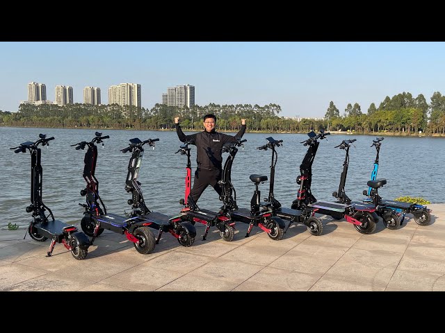 Long range electric scooter Rooder gt01s wholesale - YouTube