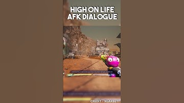 When you go AFK in High on Life #shorts #funny