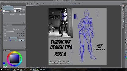 Character Design Drawing Tips Part 02: Construction and Solidity