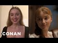 Phoebe Dynevor On Dating In The 19th Century & Now | CONAN on TBS