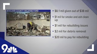 More than $38M was donated to Marshall Fire victims. Here's where the money's going.