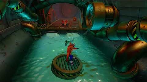 Crash Bandicoot 2 Cortex Strikes Back - Level 11 - The Eel Deal