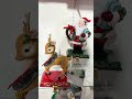 Raz 11" Santa and Deer Christmas Stocking Holder 4657606