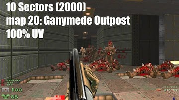 10 Sectors (2000) - map 20: Ganymede Outpost (100% UV)