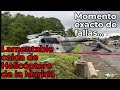 Momento exacto de caída Helicóptero de la Marina en Hidalgo|Volaban en zonas afectadas|Huracán Grace