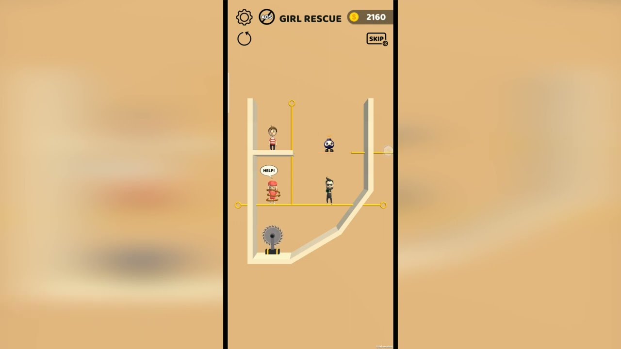 Pin Rescue Pull the Pin Game Level 65