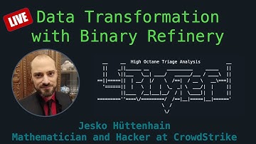 Explore Command-Line Driven Binary Transformations with Binary Refinery and its Jesko Huttenhain