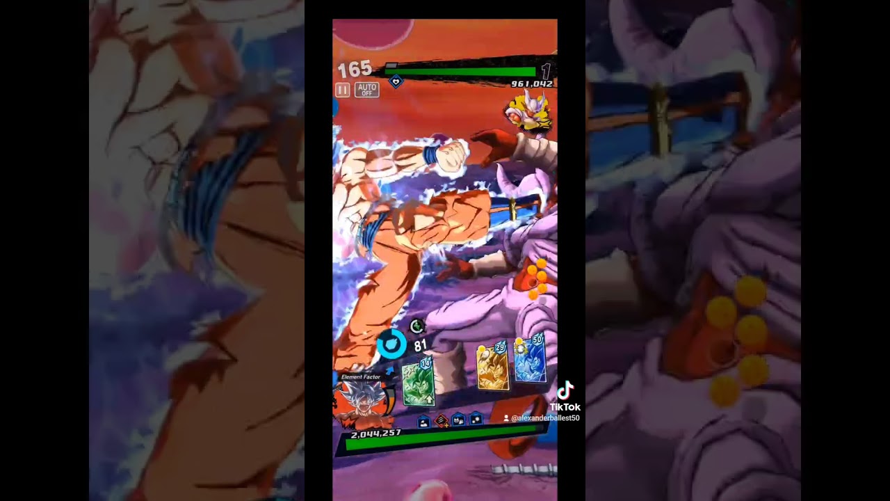 Mui Goku Dodges janemba(get get down slow)