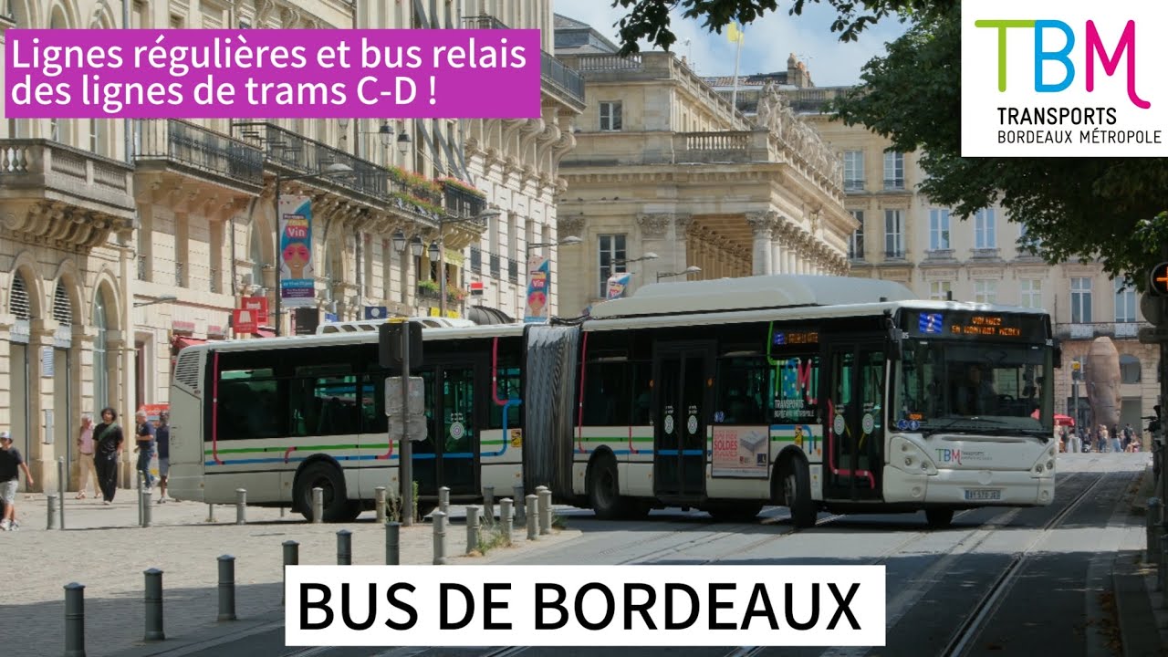 BUS DE BORDEAUX - Réseau TBM - Épisode 1 de la saison 2025