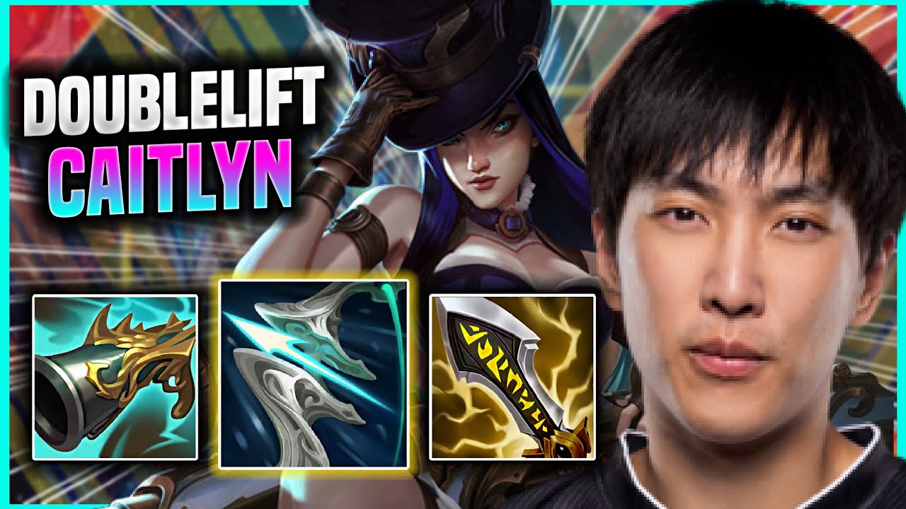 TL Doublelift Plays Caitlyn ADC vs Vayne! Preseason 2022