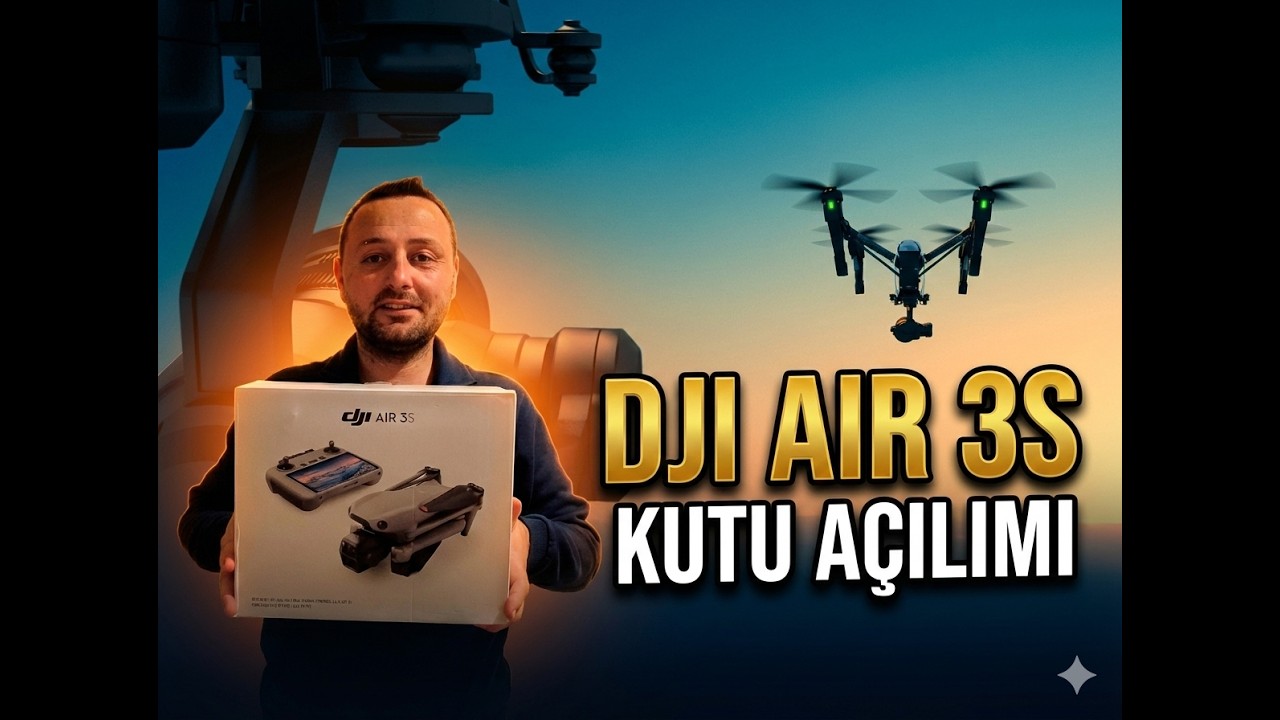 DJİ AİR 3S KUTU AÇILIMI 2026