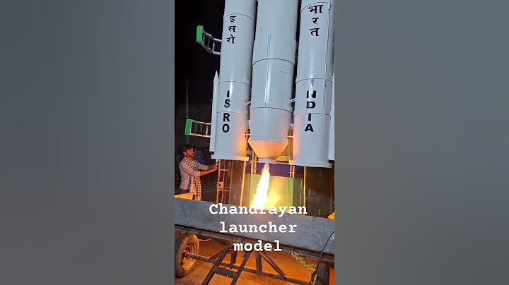 Chandrayan 3 Launch Rocket Model LVM3M4 Chandrayaan3 #launcher #lvm3m4chandrayaan3