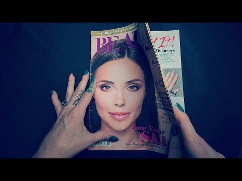 ASMR- (Dollar Store) Beauty Magazine Flip Through