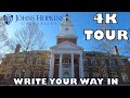 Johns hopkins university tour 4k  essay tips johnshopkins  collegetour essay
