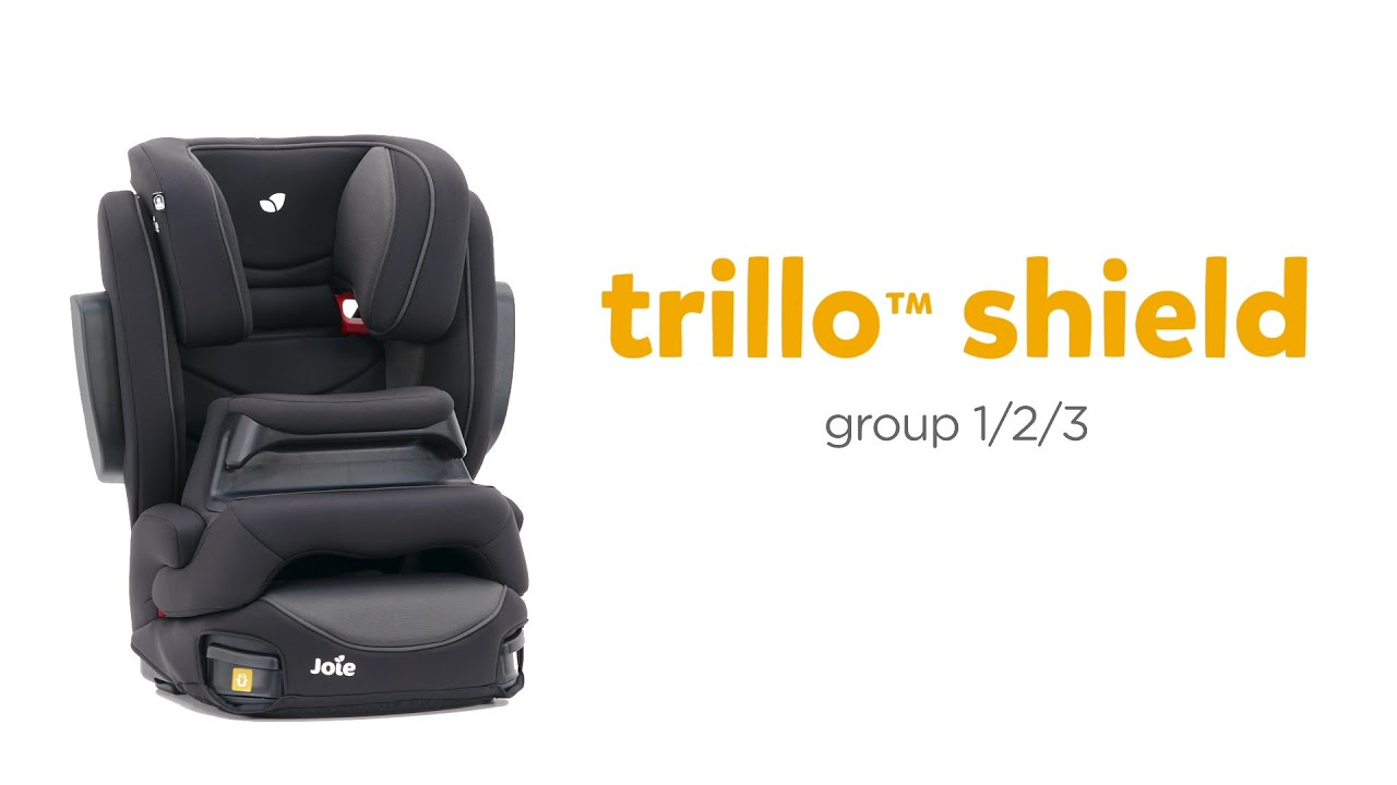 Joie Trillo Shield Group 1/2/3 Car Seat - Dark Pewter (9 Months-12 Years)