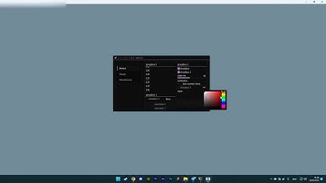 Gui menu