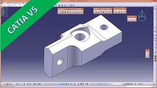 3.18 Verbindung - Catia v5 Training - Sketch analysis - Used edges - Positioned sketch