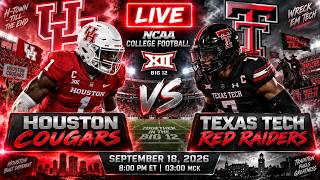 Houston vs Texas Tech LIVE | Big 12 College Football | Full Game 2026 screenshot 5