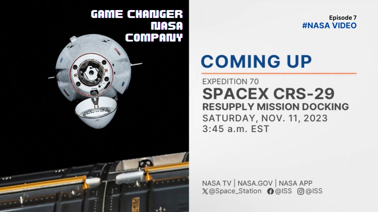 Expedition 70 SpaceX Dragon Ship Space Station Docking | Nasa Video 🚀