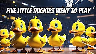 Five Little Ducks | 5 Little Ducks | Five Little Ducks Song | Little Duck | Joy Jingles Kids Rhymes