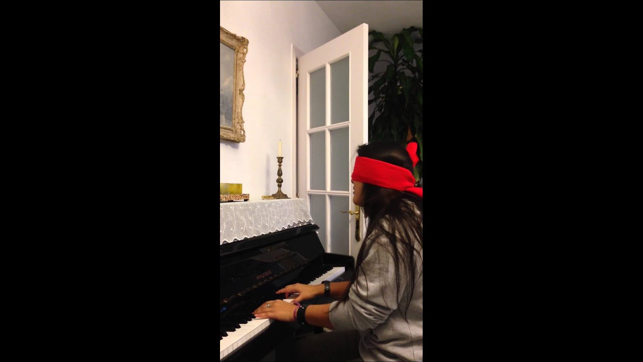 Wiz Khalifa - Promises (Blindfolded Piano Cover) by Liz.Rx