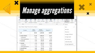 Manage aggregations in Power BI | Inforiver