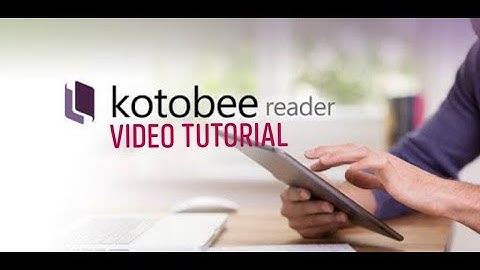 Kotobee Reader Tutorial Part 1