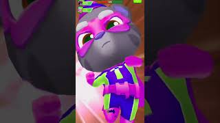 Talking Tom Hero Dash Midnight Tom Defeated All Rakoon Bosses In Super Events Gameplays Run #shorts