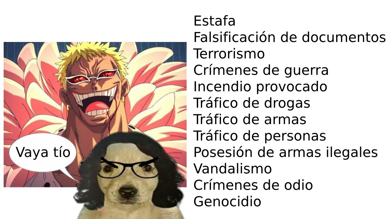 Los crimenes de Doflamingo Chileno