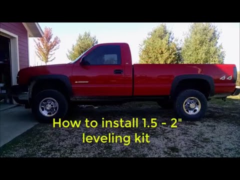 How to Install a 2 Inch Lift Kit for 2003-2007 Chevy Silverado