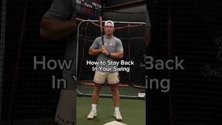 How to Stay Back in Your Swing #baseball #comedy #hitting #drills #funny #reels