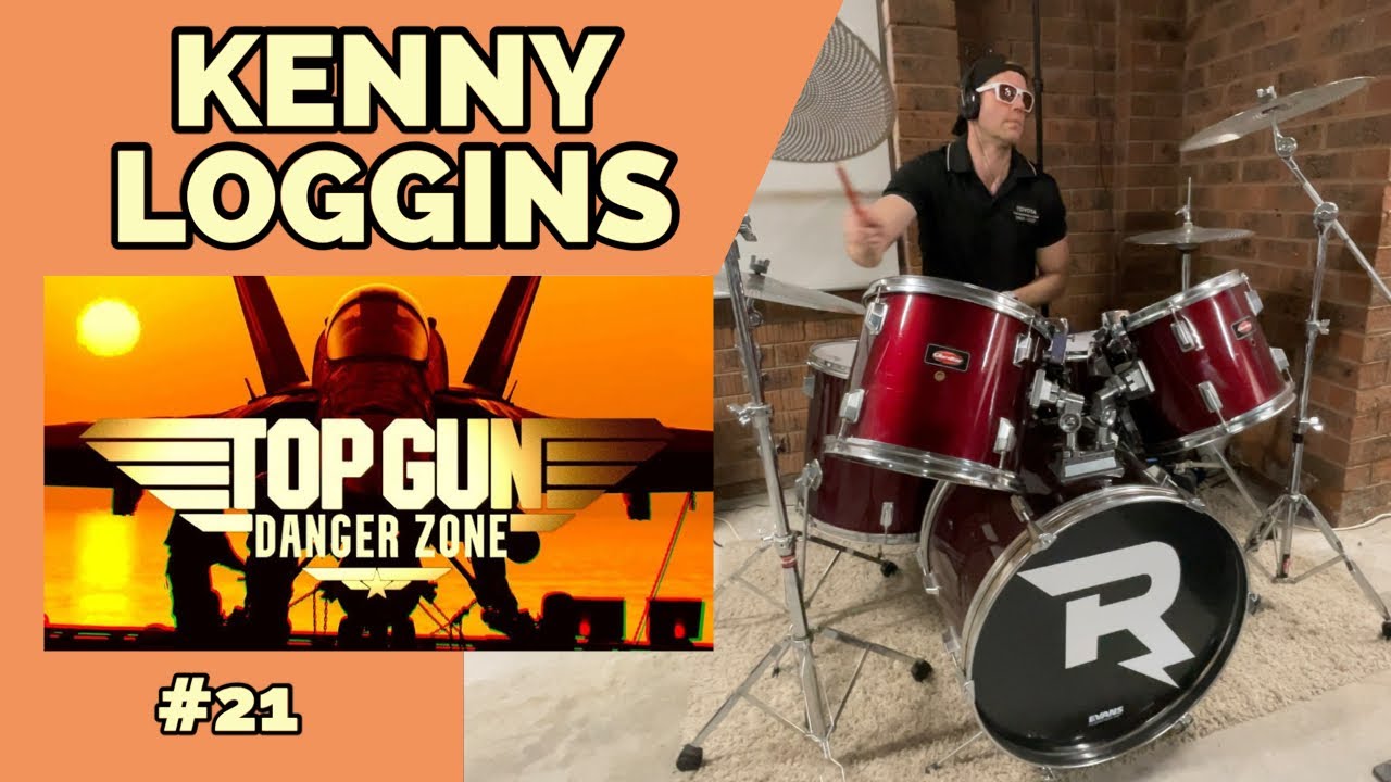 Kenny Loggins Danger Zone (Drum Cover 21) YouTube
