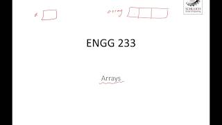 Arrays 1