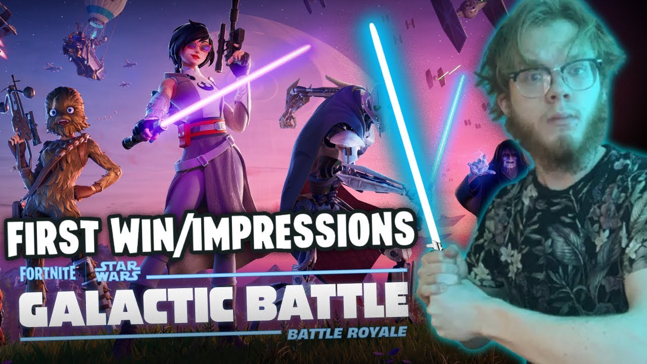 FORTNITE GALACTIC BATTLE FIRST IMPRESSIONS AND WIN?! ( NEWBORN BABY PLAYS FORTNITE )