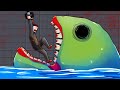 IL BLOOP GIGANTE MANGIA TUTTI SU PEOPLE PLAYGROUND! HA DISTRUTTO IL TITANIC! *VIDEO EPICO*