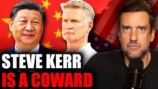 Coward Steve Kerr SHILLS For DNC, REFUSES To CALL OUT China | OutKick The Show with Clay Travis