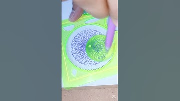The Ultimate Spirograph Design Challenge P348 2025 #shorts #youtubeshorts #shortvideos