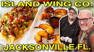 Eating At Island Wings in Jacksonville, Florida with Super Fan Ryan
