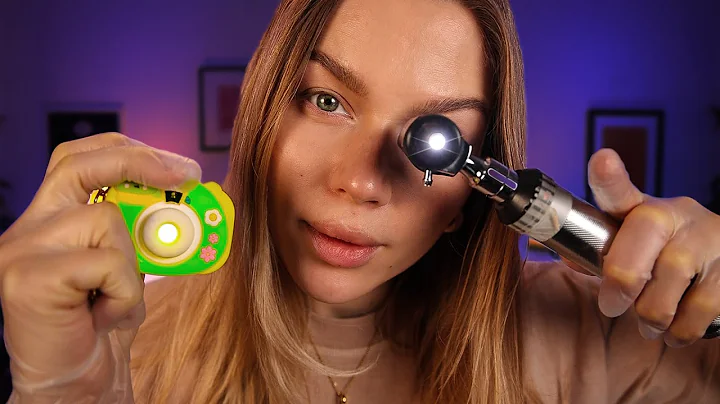 ASMR Relaxing Eye Exam 🩺 Soft Spoken Personal Attention for Sleep
