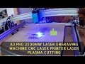 A3 Pro 2500mW Laser Engraving Machine CNC Laser Printer